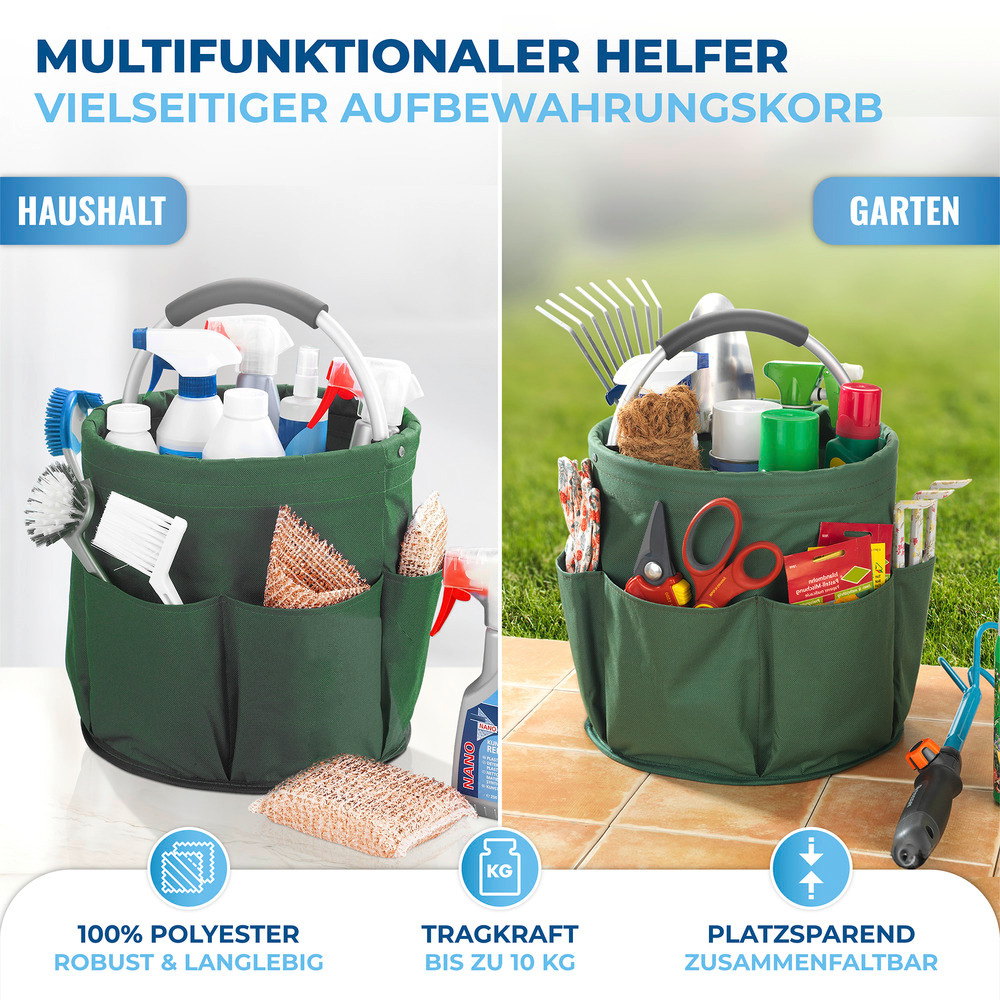 CADDY grün Universal-Aufbewahrungkorb, 2er-Set