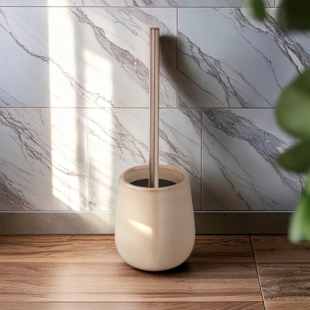 SIRMIONE beige WC-Garnitur aus Keramik