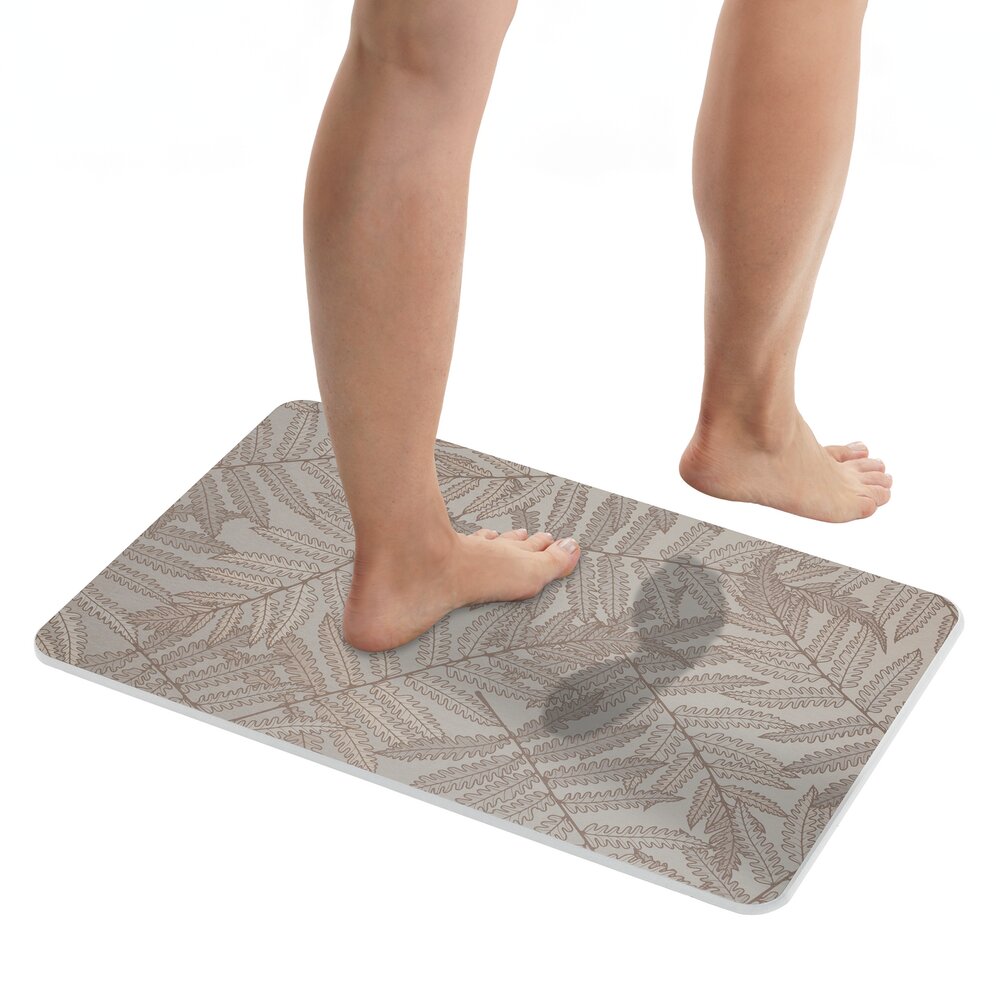 Diatomit Badematte Mod. Dafni, 60 x 39 cm