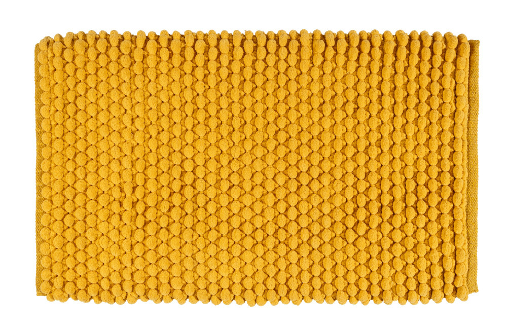 SOLIVO senfgelb Badteppich 2200 g/m², 50x80 cm