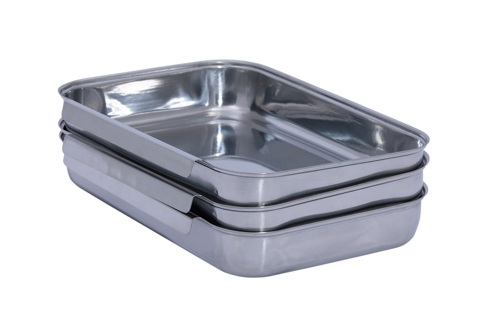 MAXIMEX Panier-Set aus Edelstahl, 3-teilig