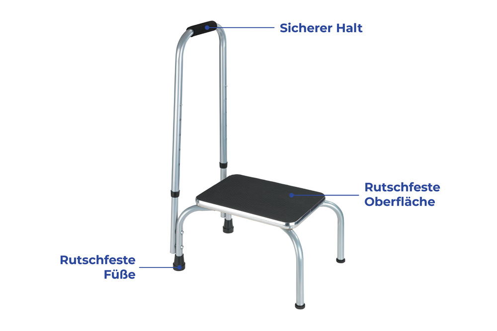 SECURA Sicherheits-Tritt, bis 150 kg belastbar