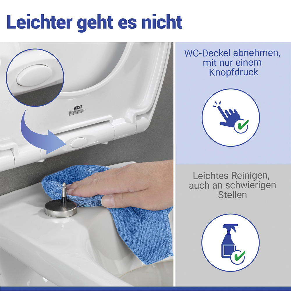 CREVADA WC-Sitz DuroUnbreakable® bis 1500 kg
