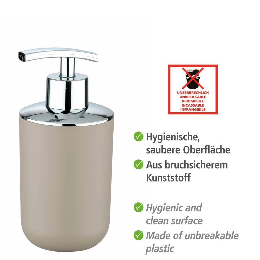 71167800_badzuebhoer-set-braisl-taupe1 BRASIL taupe Badzubehör-Set, 4-teilig