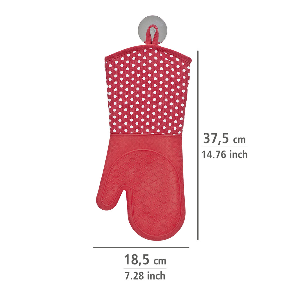 SILIKON rot Topfhandschuhe