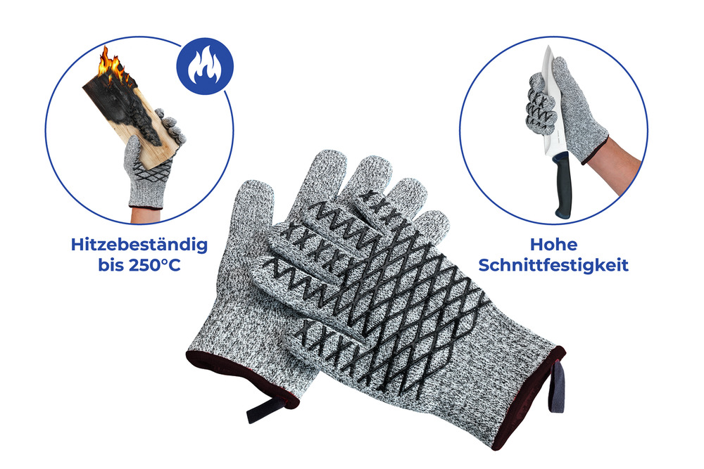Hitze- & Schneidschutz Handschuh für HERREN