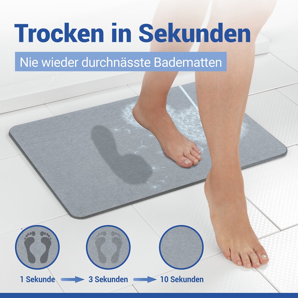 ASTERA Badematte schnelltrocknend 60x39cm