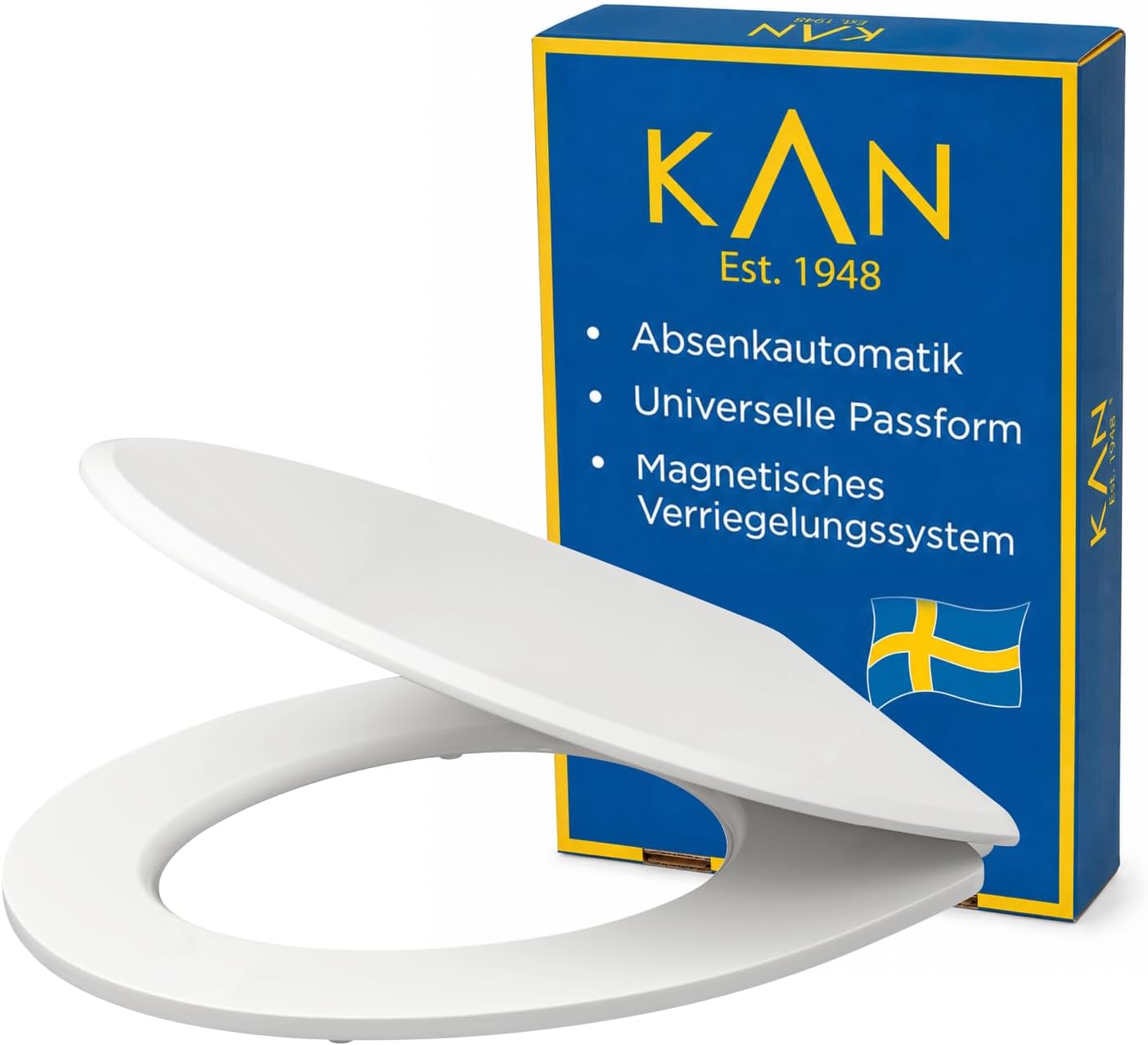 LUND Universal WC-Sitz mit magnetischer Abnahmefunktion