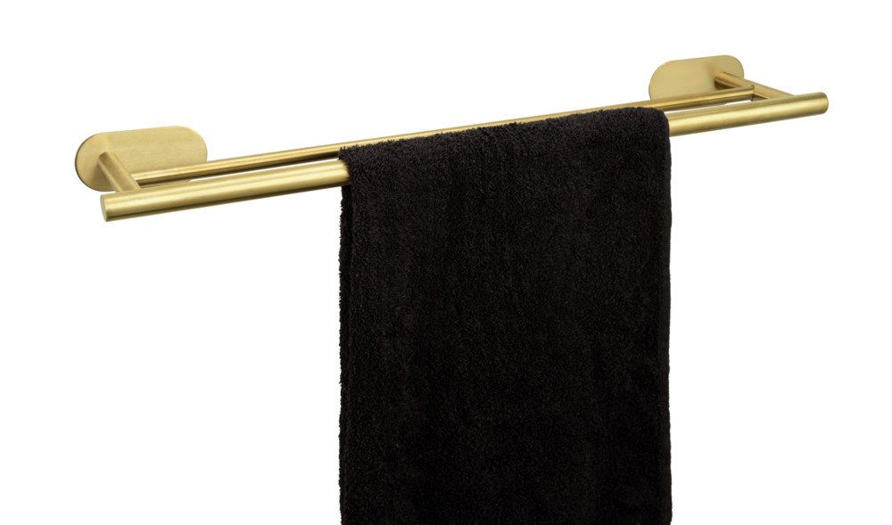 Duo OREA Gold matt Turbo-Loc® 60 cm Badetuchstange