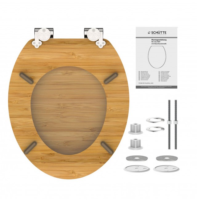 DONT HURRY WC-Sitz mit MDF-Holzkern