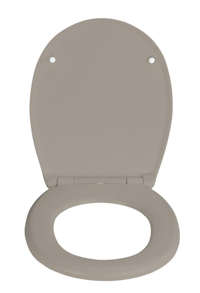 VORNO Neo taupe WC-Sitz mit Absenkautomatik