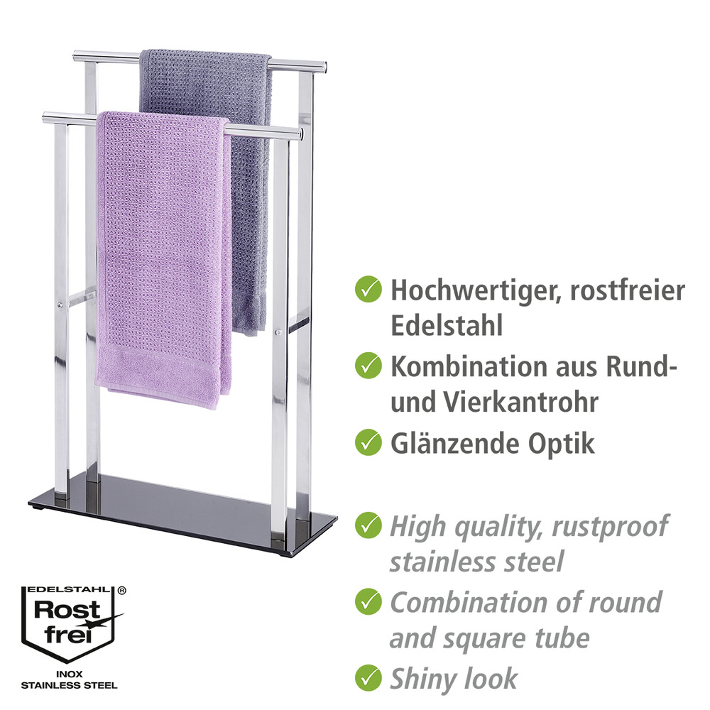 LAVA Handtuchbutler aus Edelstahl