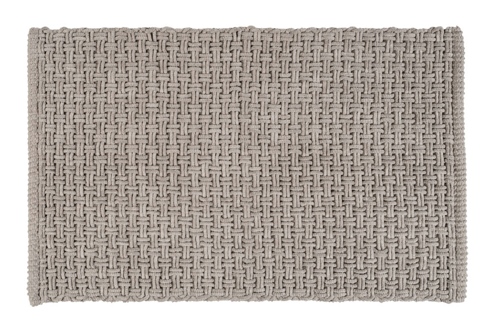 ECOLI grau Badteppich 50x80 cm