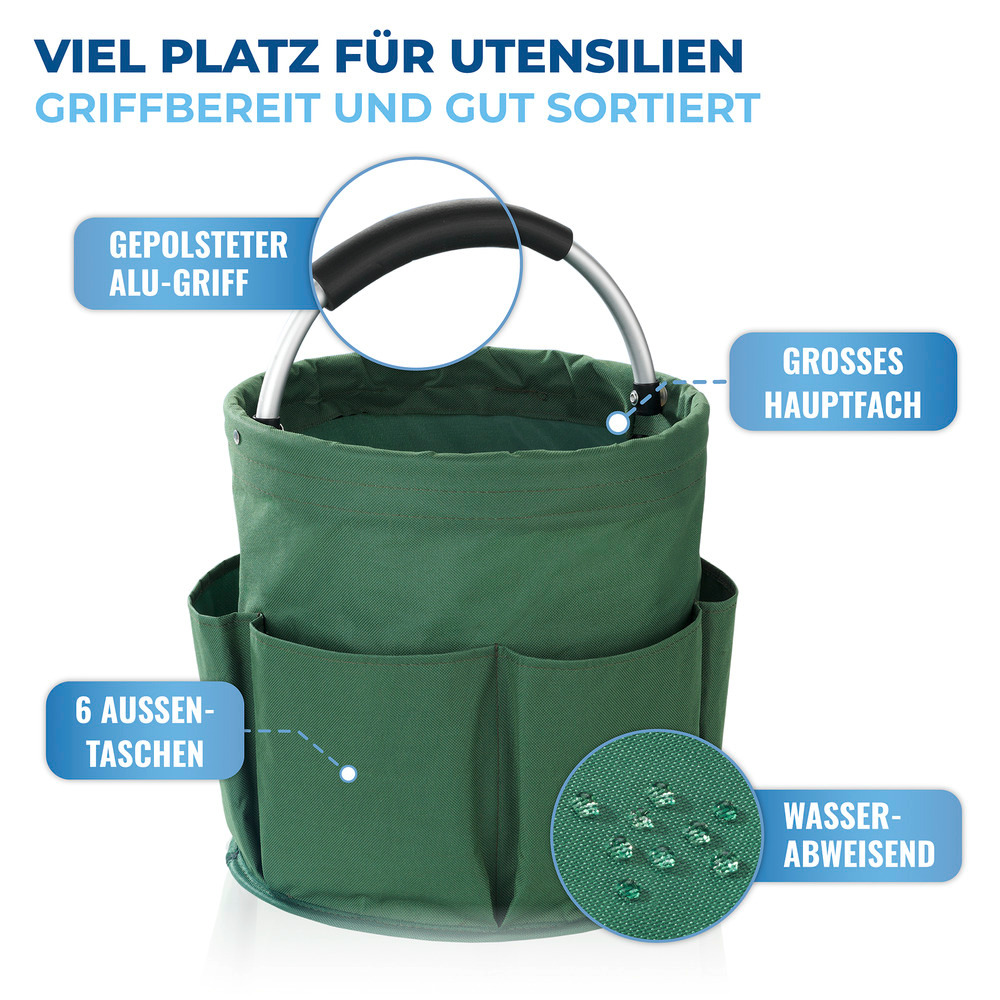 CADDY grün Universal-Aufbewahrungkorb, 2er-Set
