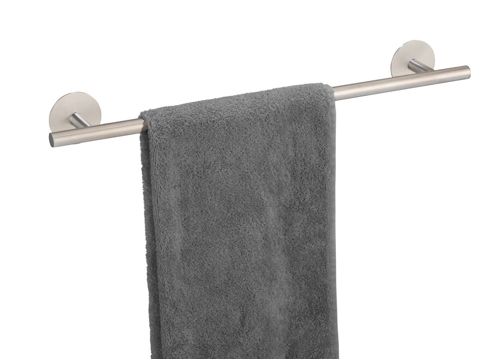 Badetuchstange Uno Mod. MELETO Silber Matt, 60 cm