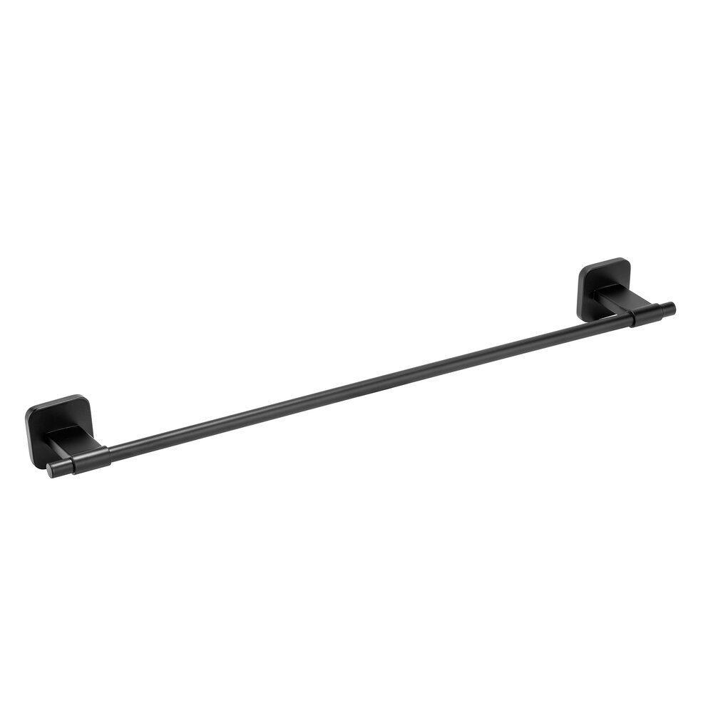 Turbo-Loc® Badetuchstange Uno Mod. Porto Black 60 cm
