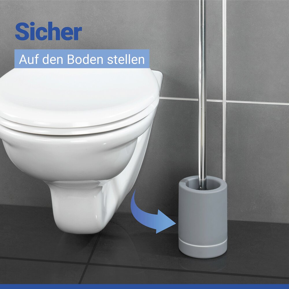 WC-Hygiene Bürste mit extra langem Stiel