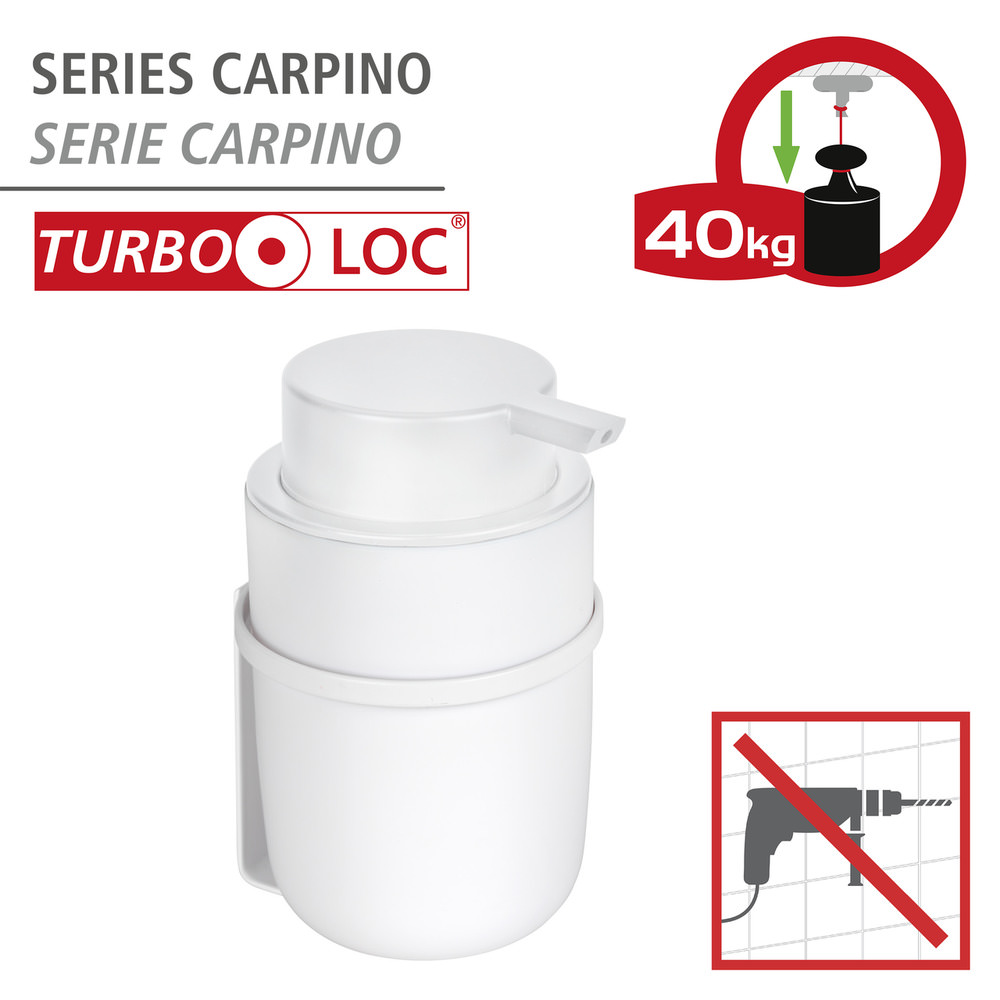 CARPINO weiss Turbo-Loc® Seifenspender 250 ml