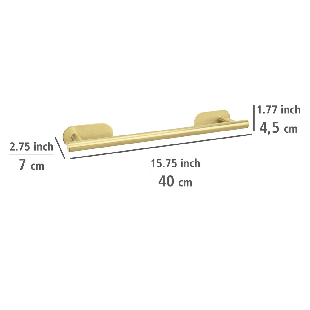 OREA Gold matt Turbo-Loc® 40 cm Handtuchstange OREA Gold matt Turbo-Loc® 40 cm Handtuchstange