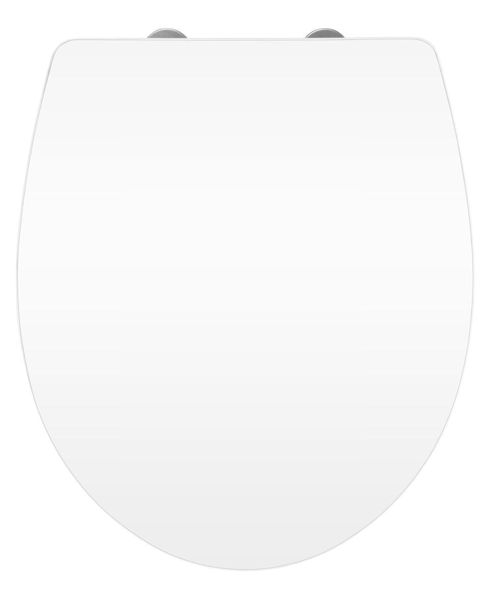 WC-Sitz Acryl White mit hochglänzender Oberfläche