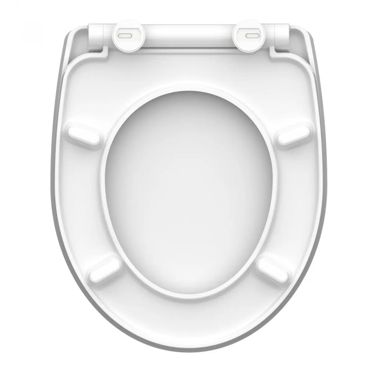 HAPPY ELEPHANT High-Gloss WC-Sitz, Montage von oben