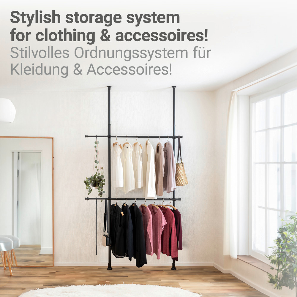 HERKULES Teleskop-System Kombination BASIC schwarz
