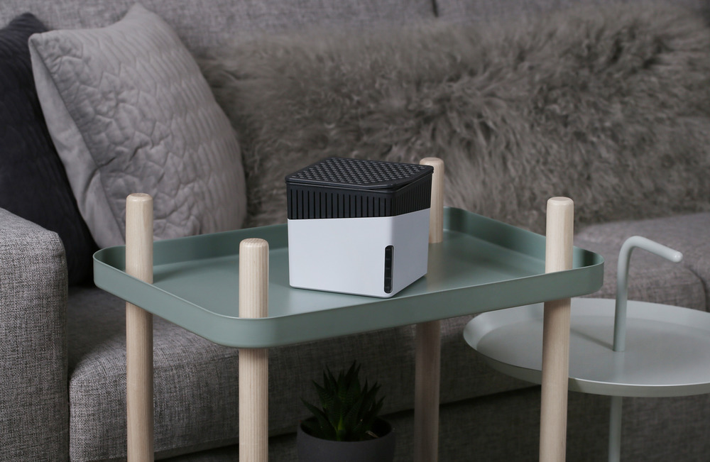 CUBE weiss Entfeuchter 1000g, 2er-Set