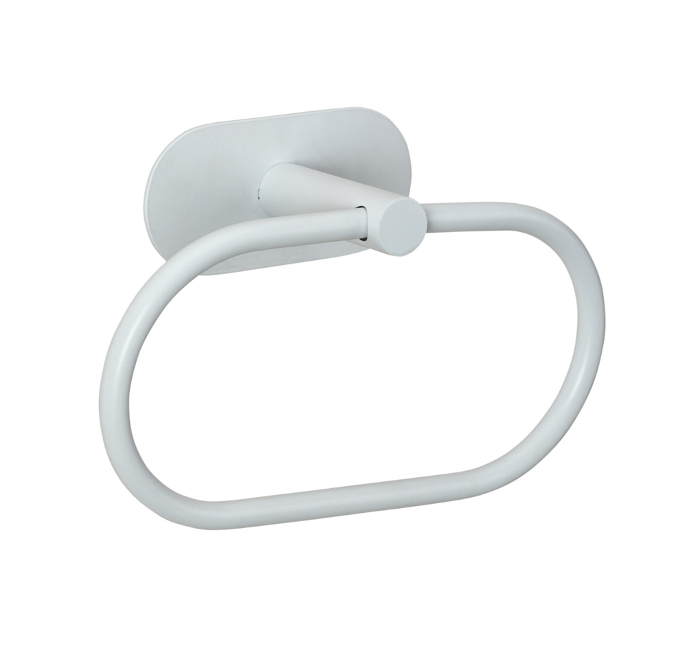 OREA White matt Turbo-Loc® Handtuchring aus Edelstahl OREA White matt Turbo-Loc® Handtuchring aus Edelstahl