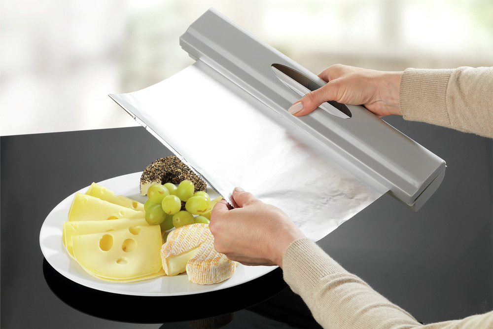 PERFECT CUTTER Folienschneider in lichtgrau, 2er-Set