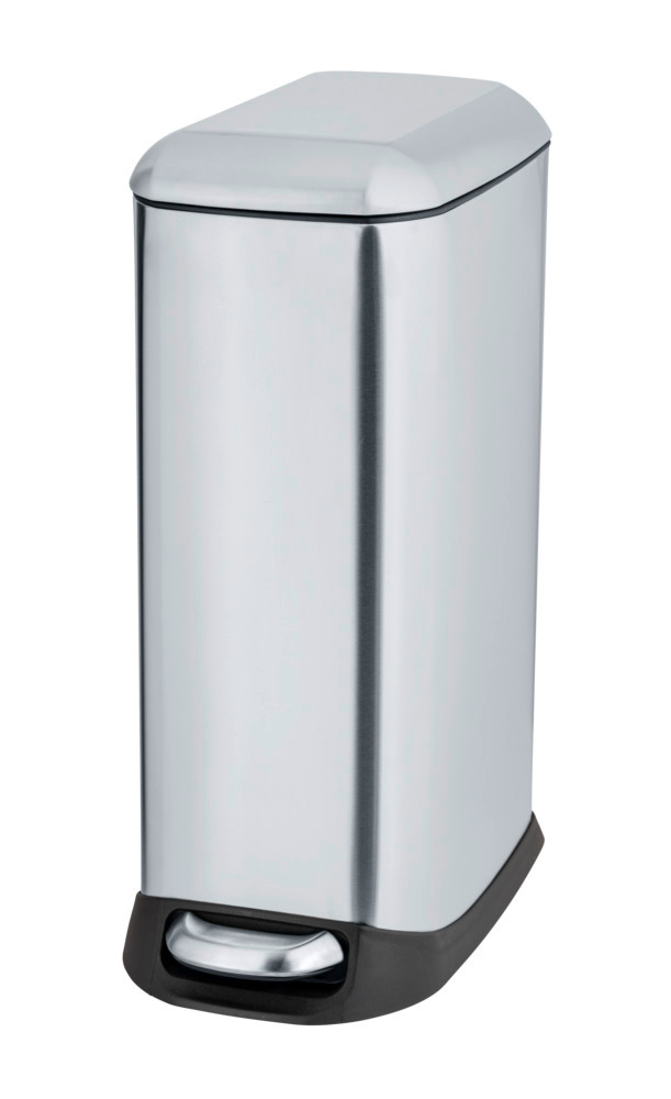 DESIGN silber Treteimer, 12 l, Edelstahl DESIGN silber Treteimer, 12 l, Edelstahl