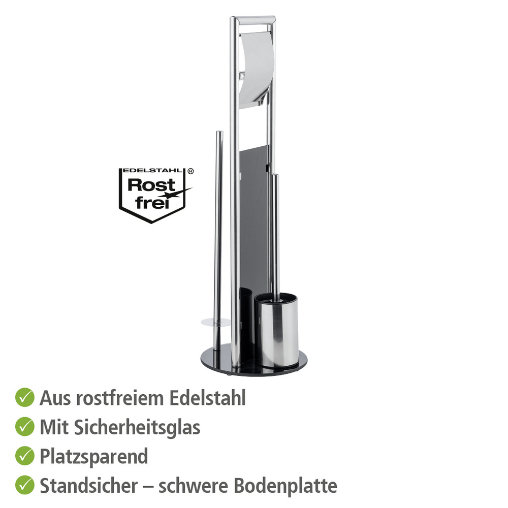 RAVINA Bürstengarnitur + Handtuchständer im Set