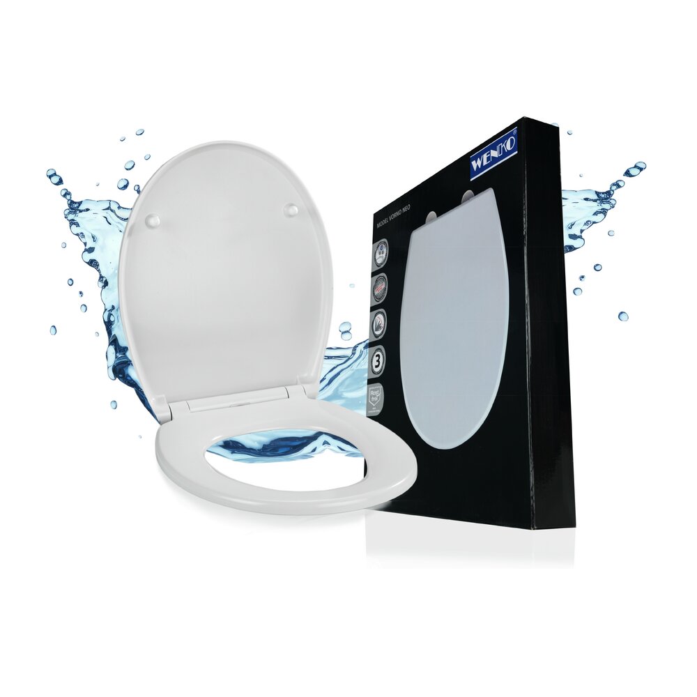 VORNO Neo weiss WC-Sitz belastbar bis 175 kg