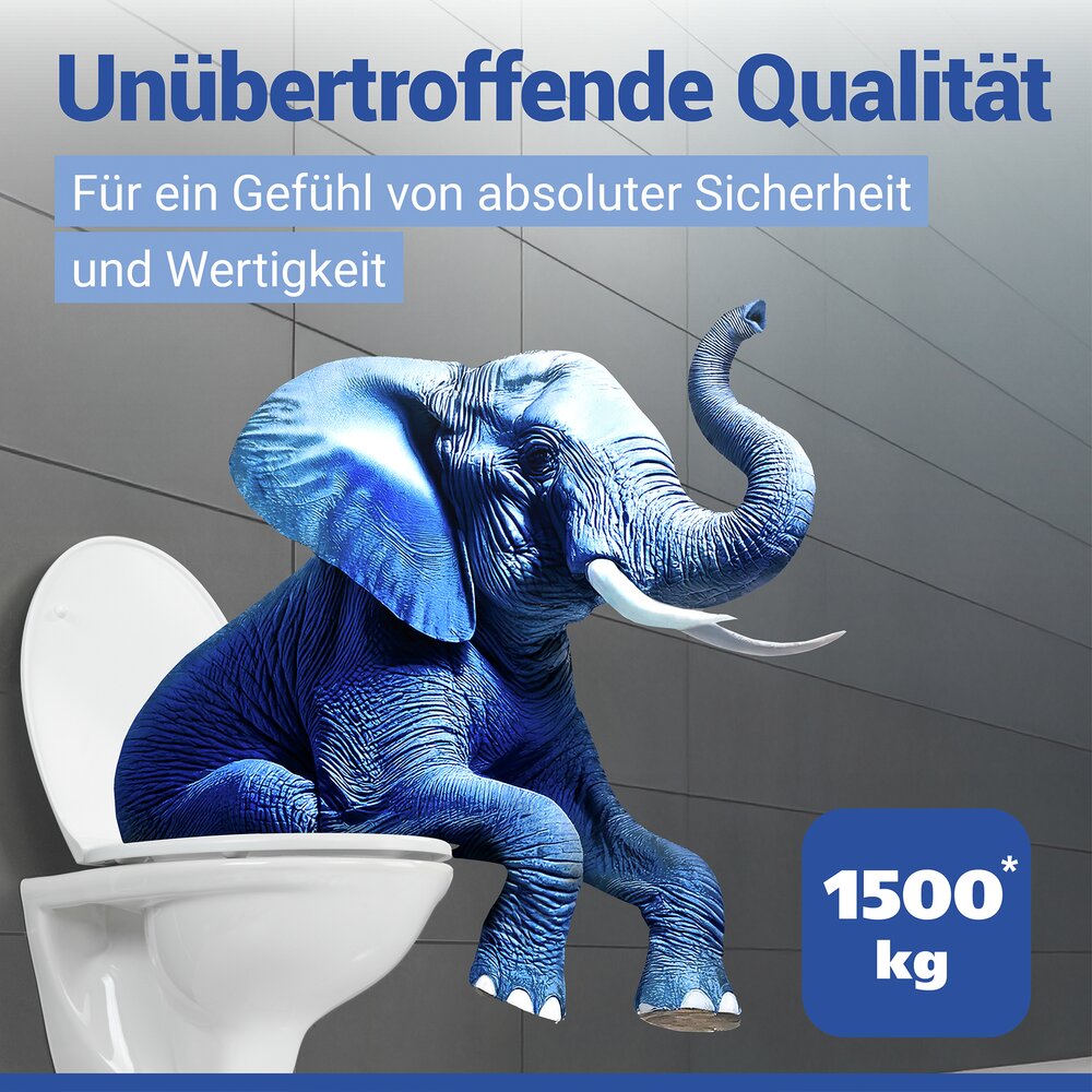 GATTEO WC-Sitz DuroUnbreakable® bis 1500 kg
