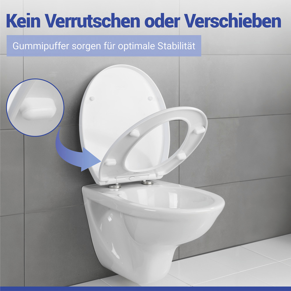 CREVADA WC-Sitz DuroUnbreakable® bis 1500 kg