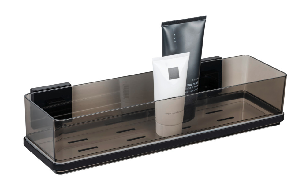 QUADRO schwarz Vacuum-Loc® Maxiablage, ohne Bohren QUADRO schwarz Vacuum-Loc® Maxiablage, ohne Bohren