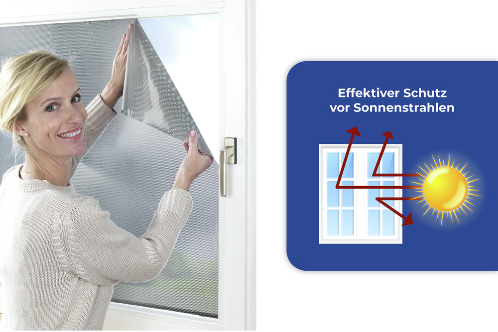 Sonnenschutzfolie für Fenster, 56x200 cm