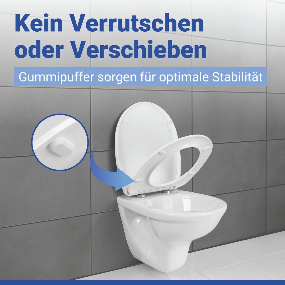 MASCALI WC-Sitz belastbar bis 350 kg