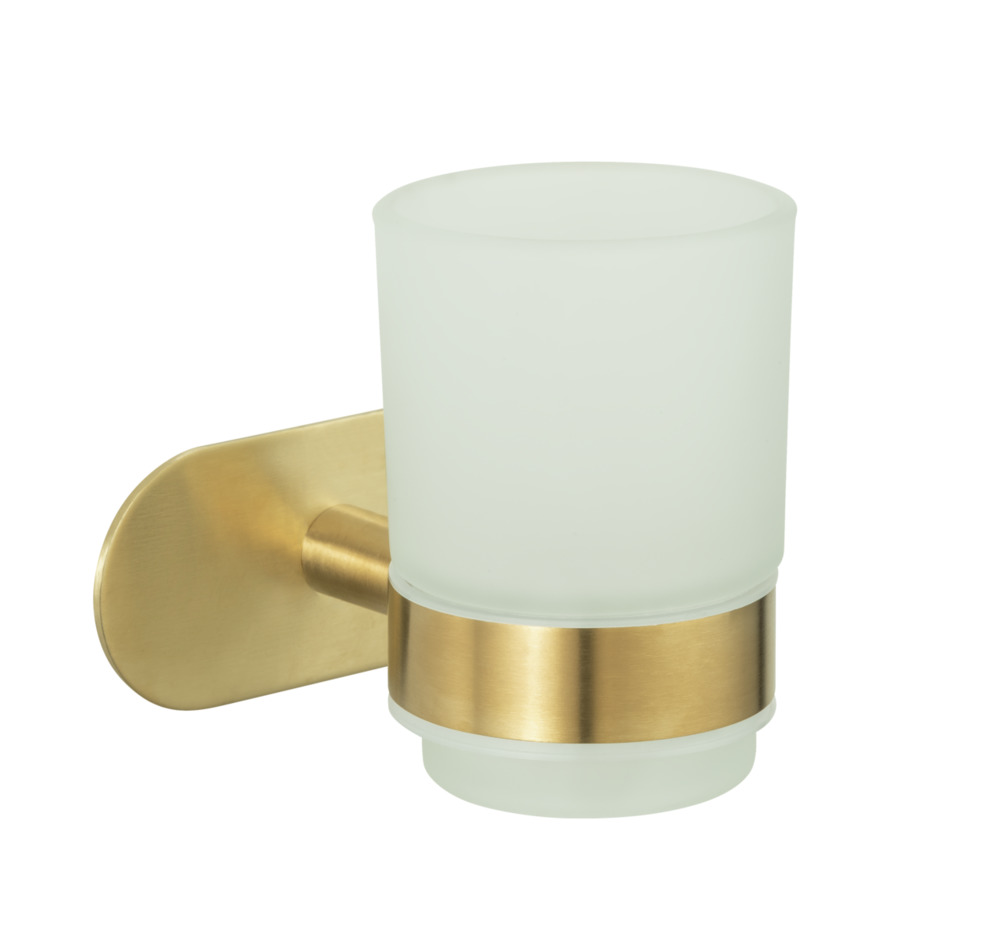 OREA Gold matt Turbo-Loc® Zahnputzbecher