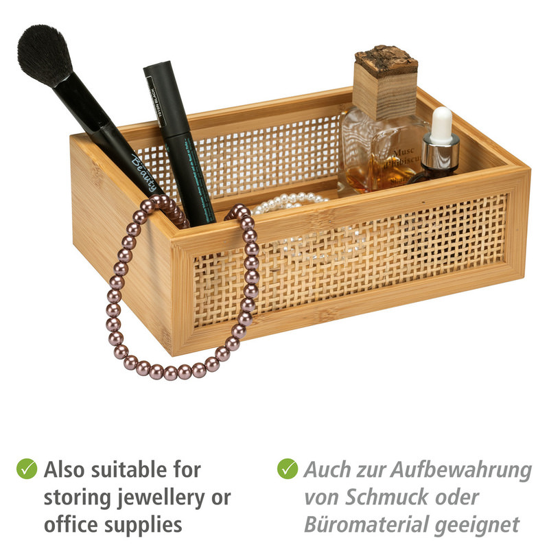 ALLEGRE L Badablage aus Bambus und Rattan