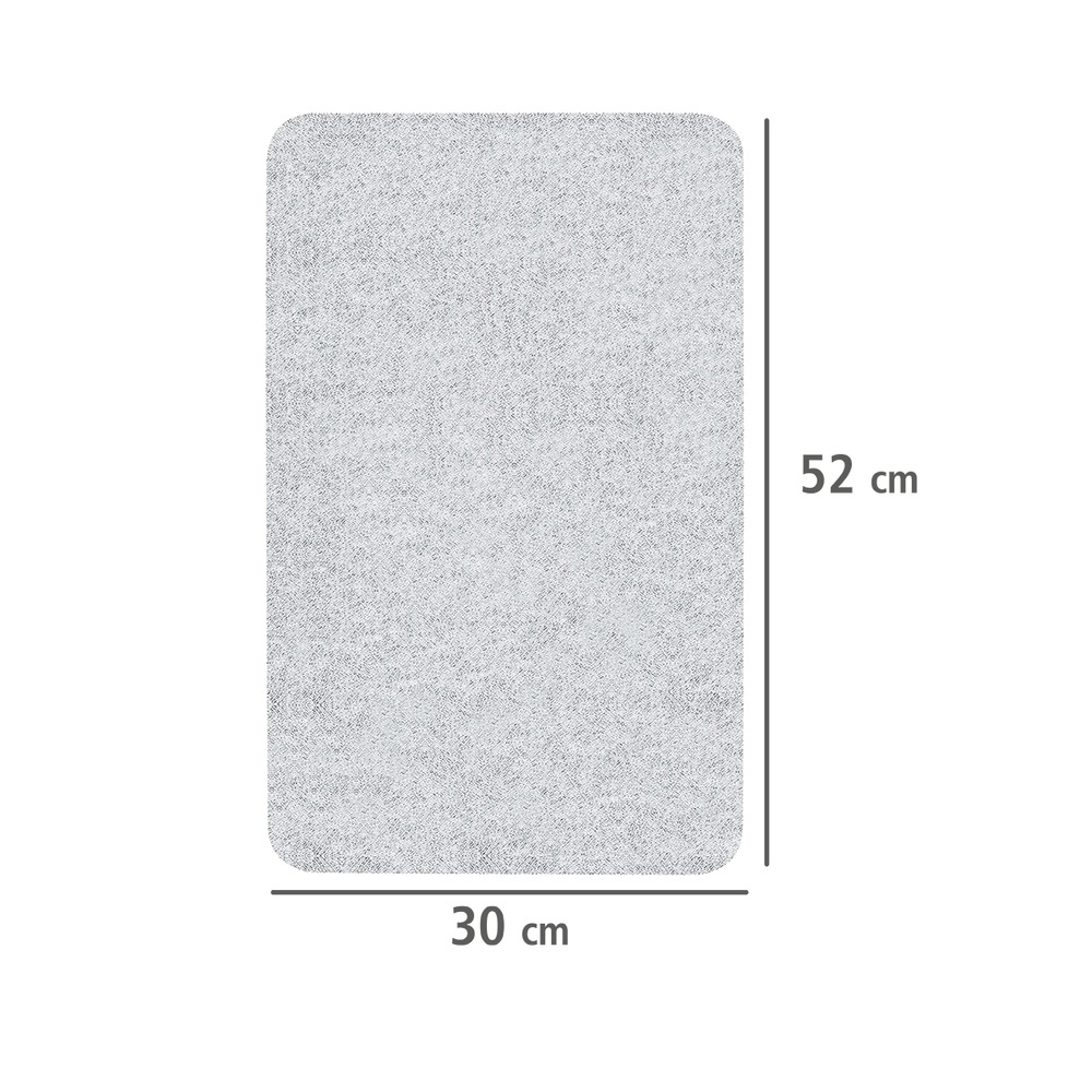 TRANSPARENT 2er-Set Herdabdeckplatten aus Glas