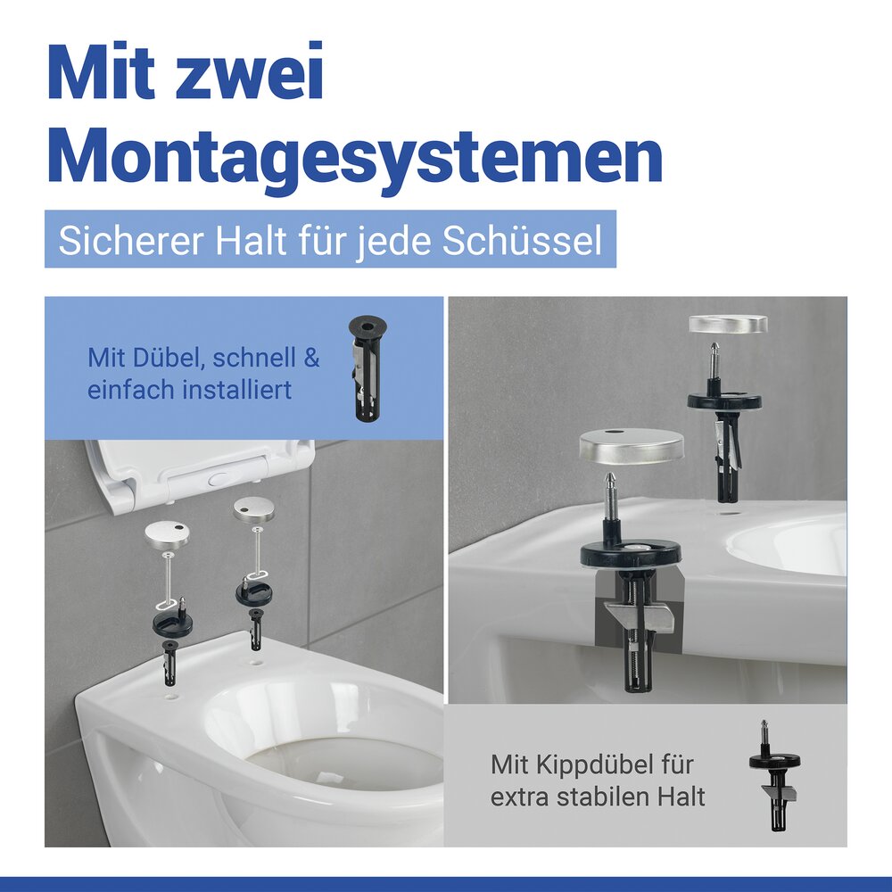 GATTEO WC-Sitz DuroUnbreakable® bis 1500 kg