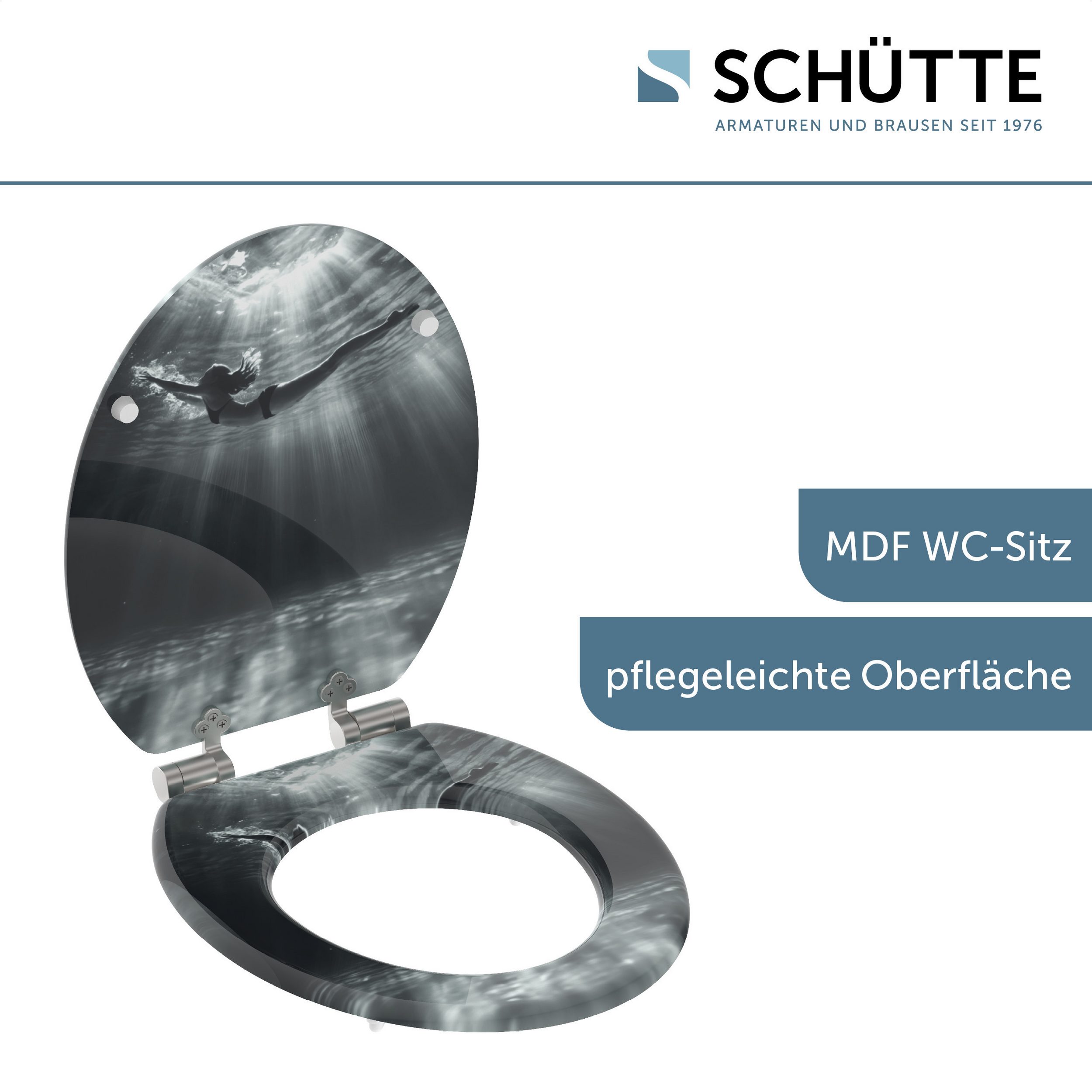 DEEP DIVE WC-Sitz mit Absenkautomatik