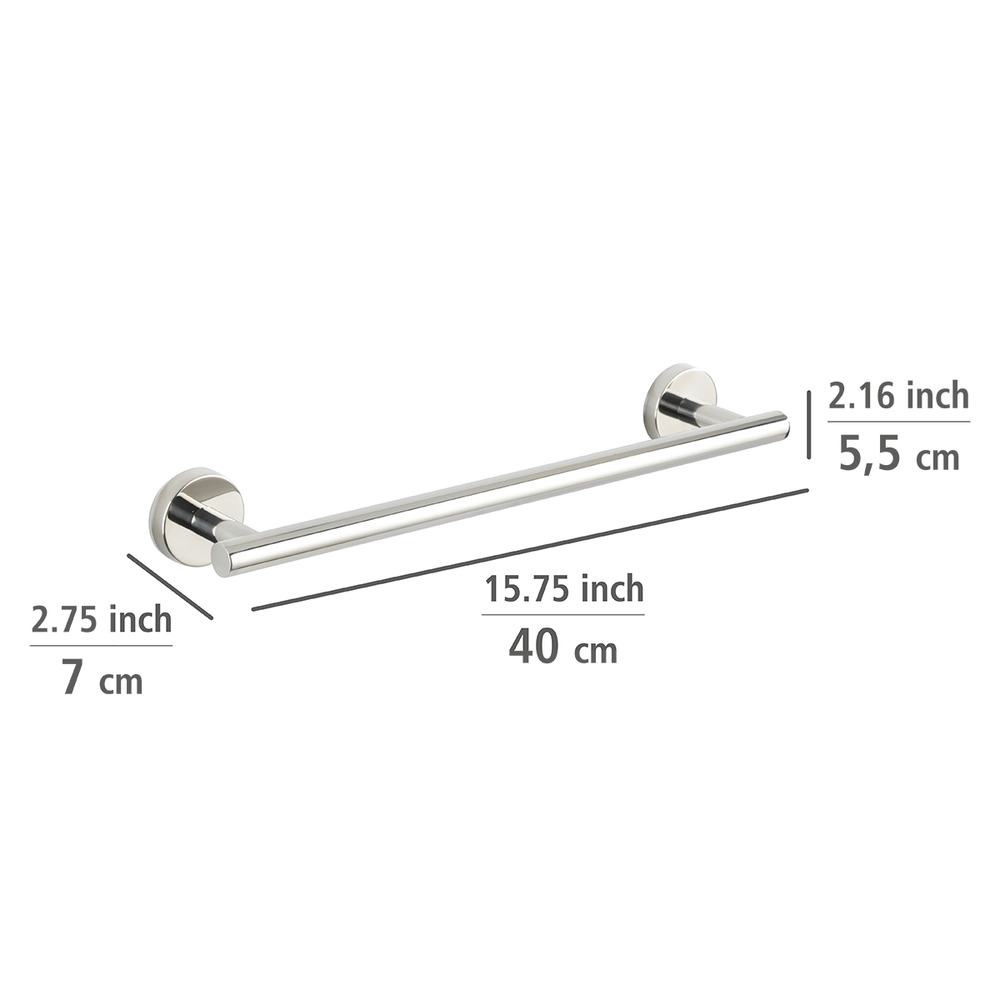 BOSIO Shine 40 cm Badetuchstange aus Edelstahl BOSIO Shine 40 cm Badetuchstange aus Edelstahl