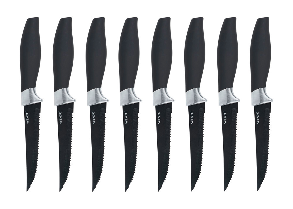 VOLO Pizzaschneider und 6 BBQ-Messer