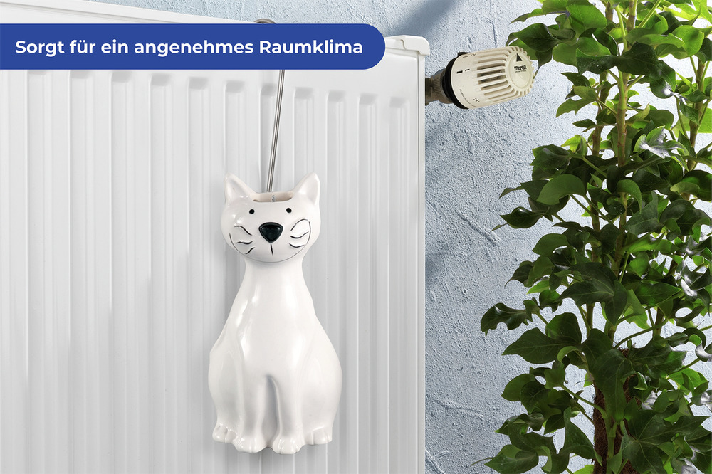 KATZE Luftbefeuchter aus Keramik, 2er-Set