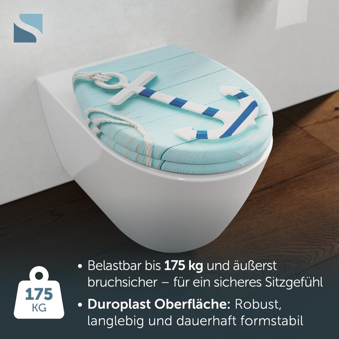 ANCHOR WC-Sitz mit Absenkautomatik