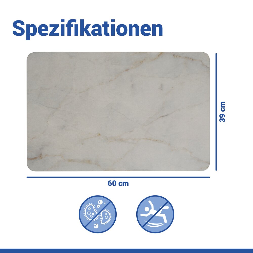 ITAMOS Badematte schnelltrocknend 60x39cm