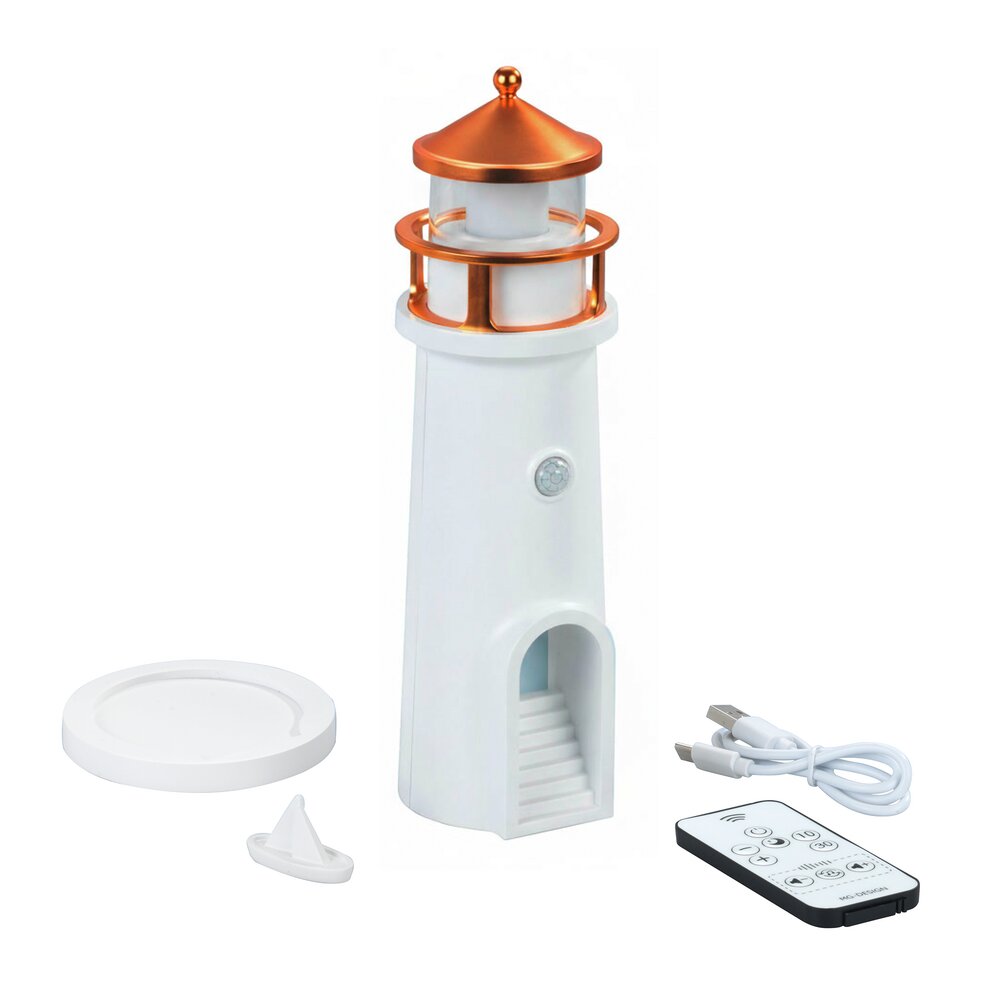 LED Nachtlicht Leuchtturm