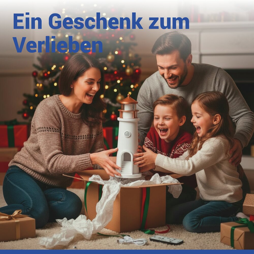 LED Nachtlicht Leuchtturm