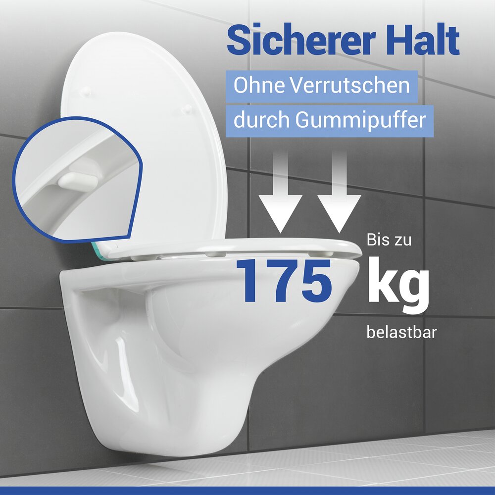 FLEUR Allstar WC-Sitz mit Absenkautomatik
